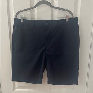 Classic Navy Men's Flat Front Shorts